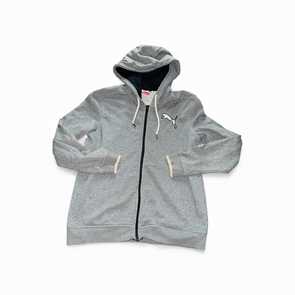 Puma Heather Gray Hoodie with Logo